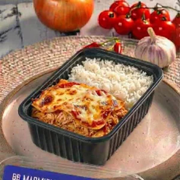 Lasanha de Frango com Arroz